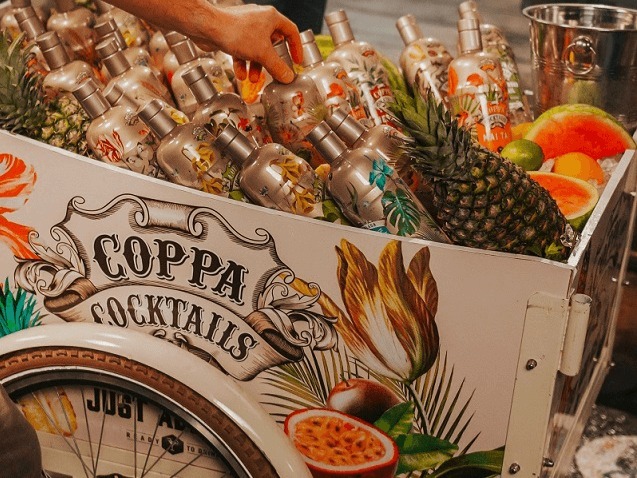 Coppa Cocktails Launches Major Airport & Airline Partnership